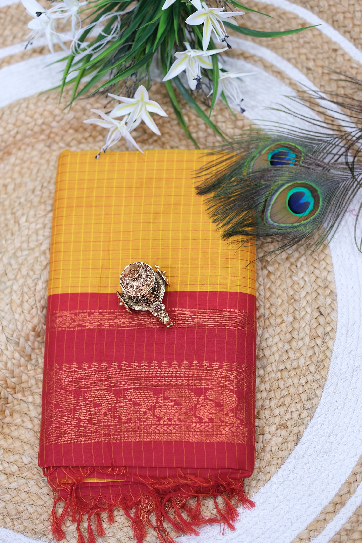 KALYANI CHECKED SAREE