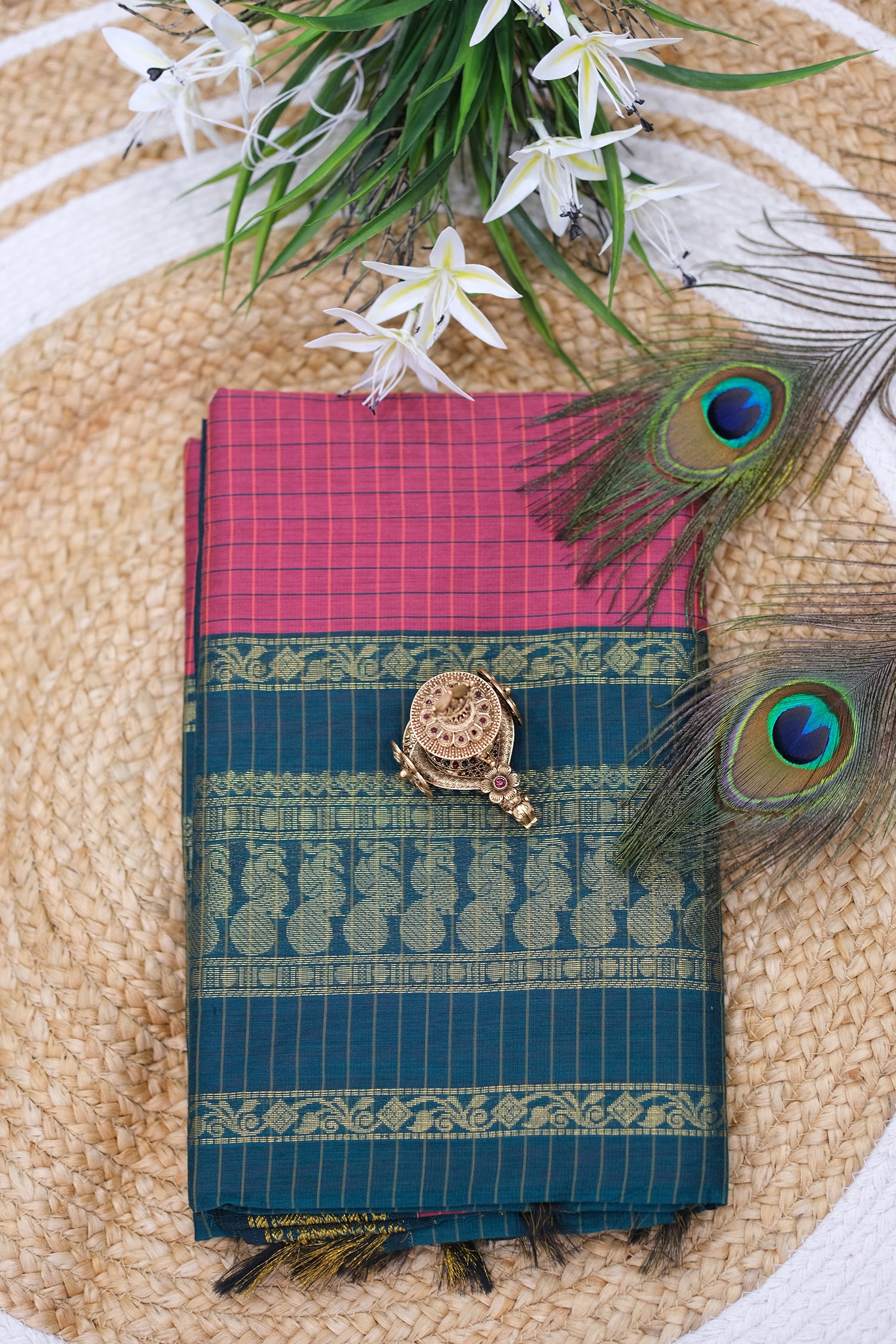 KALYANI CHECKED SAREE