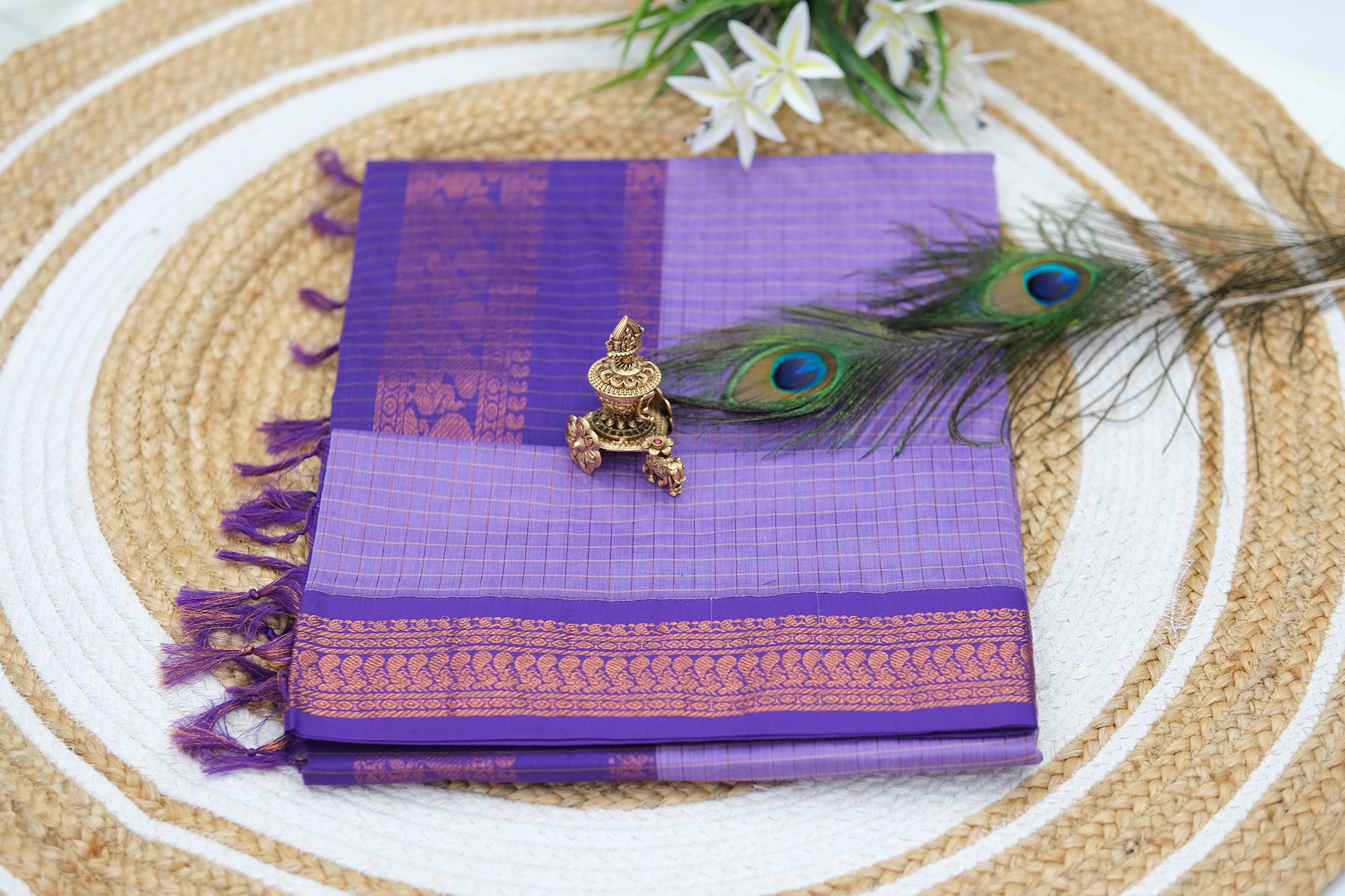 KALYANI CHECKED SAREE