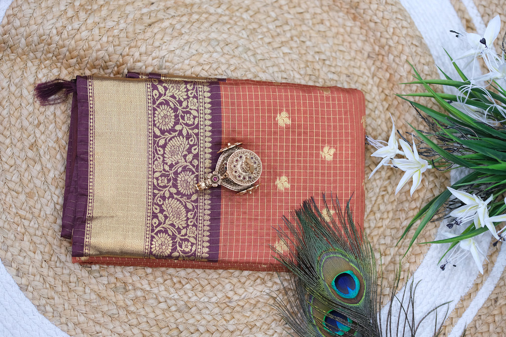 SEMI GUDWAL SAREE