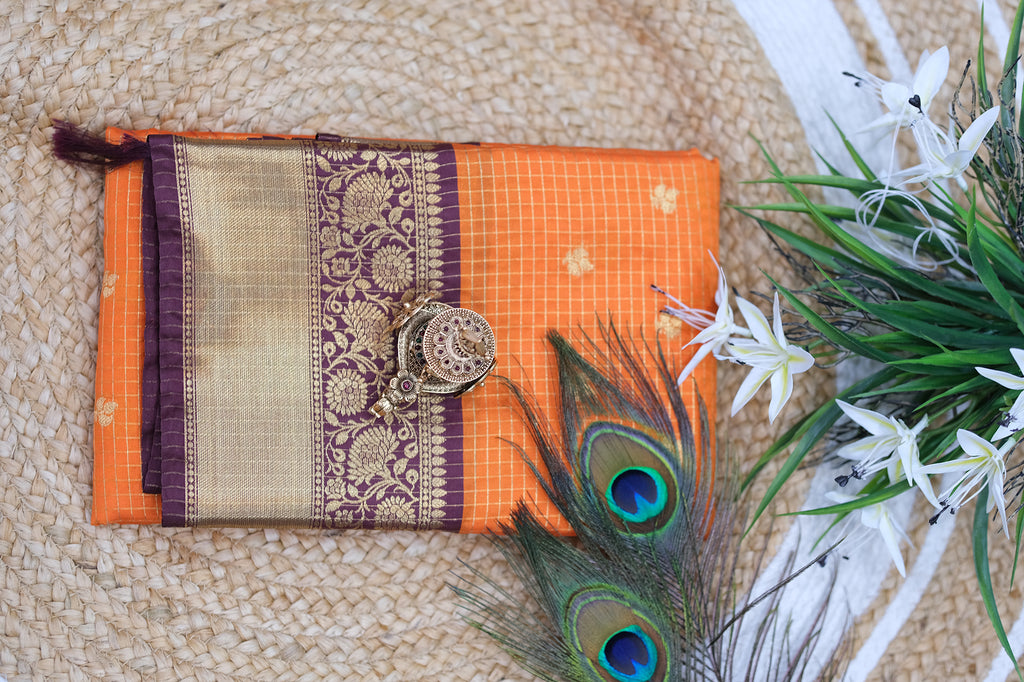 SEMI GUDWAL SAREE