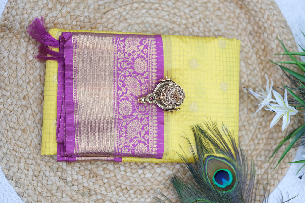 SEMI GUDWAL SAREE