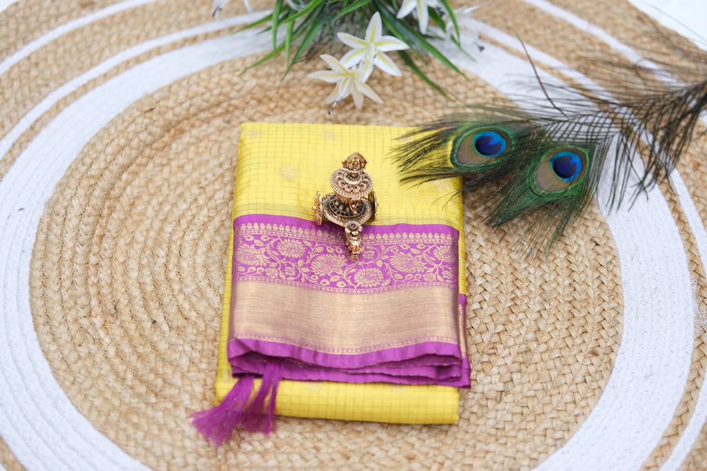 SEMI GUDWAL SAREE