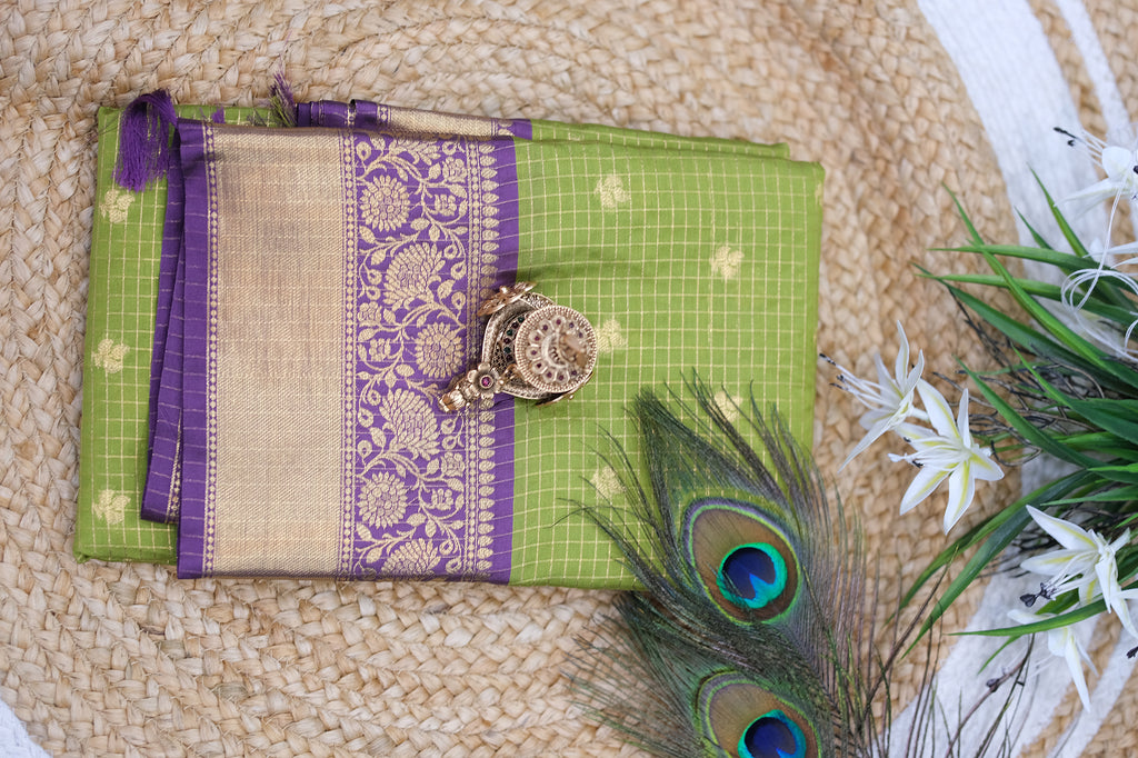 SEMI GUDWAL SAREE
