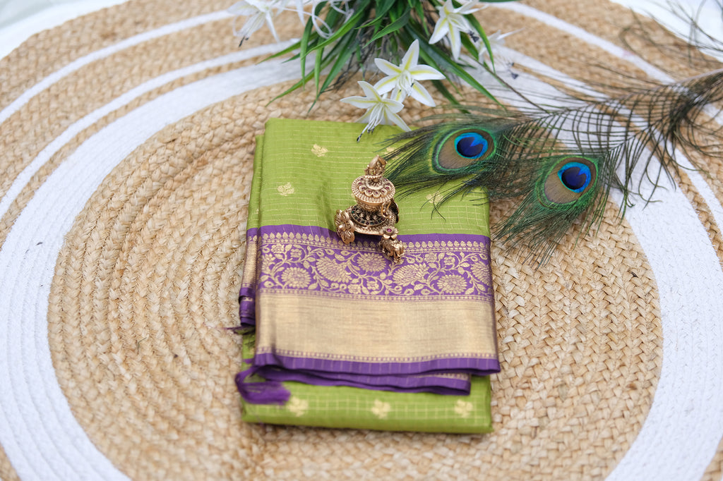 SEMI GUDWAL SAREE