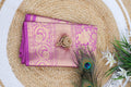 SEMI KANCHI BROCADE  SAREE