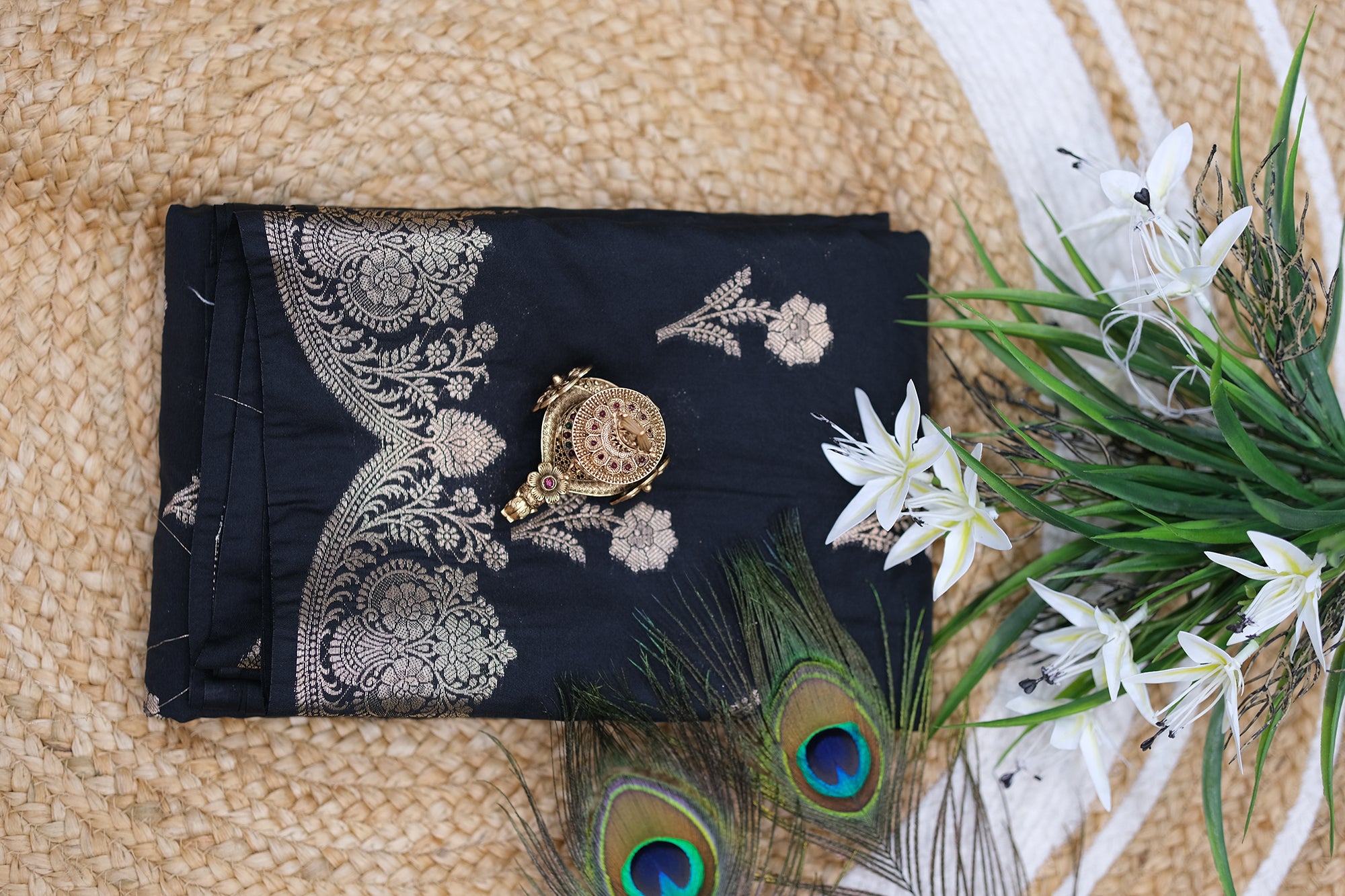 SEMI SOFT KATAN SILK SAREE