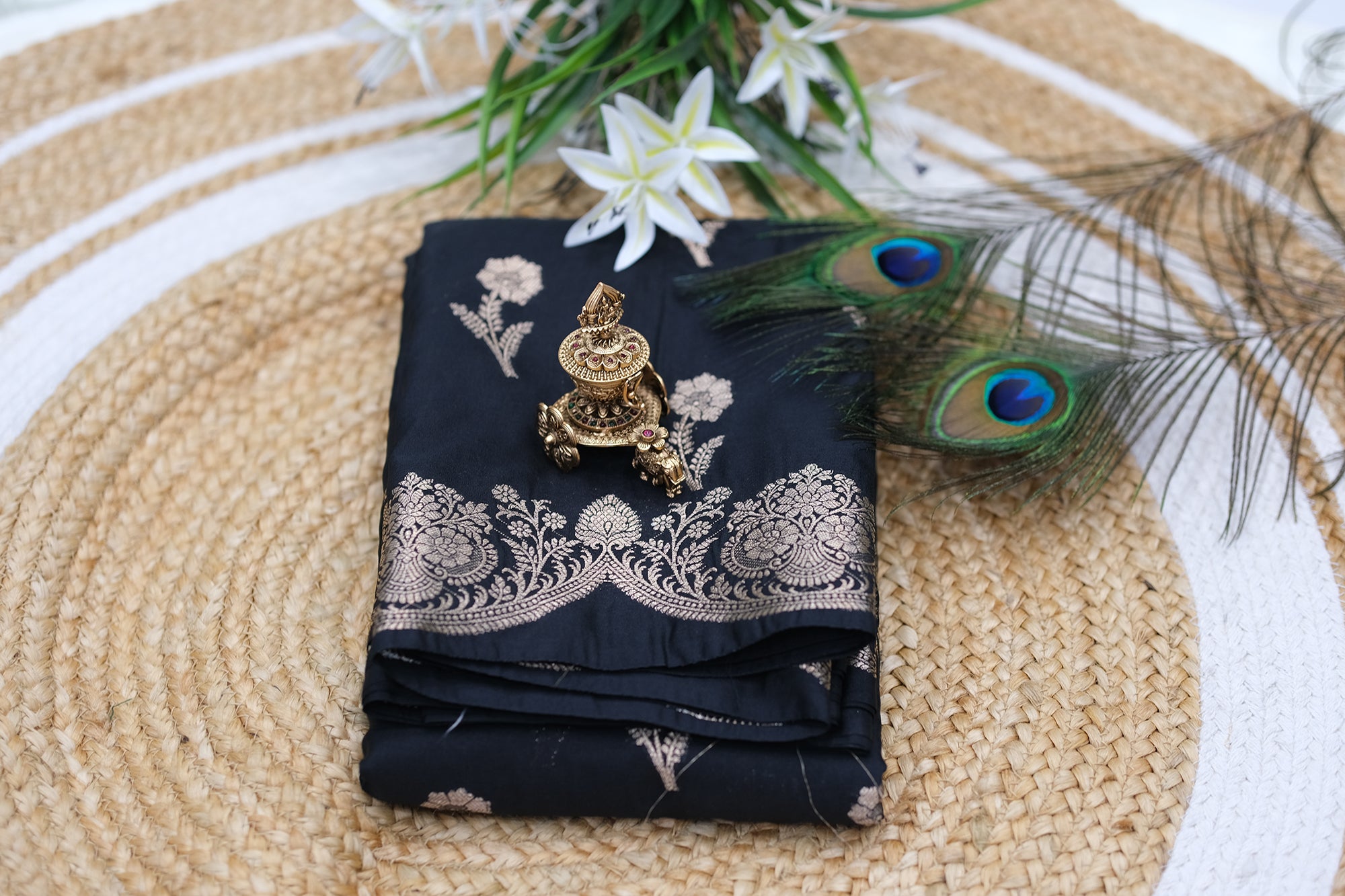 SEMI SOFT KATAN SILK SAREE