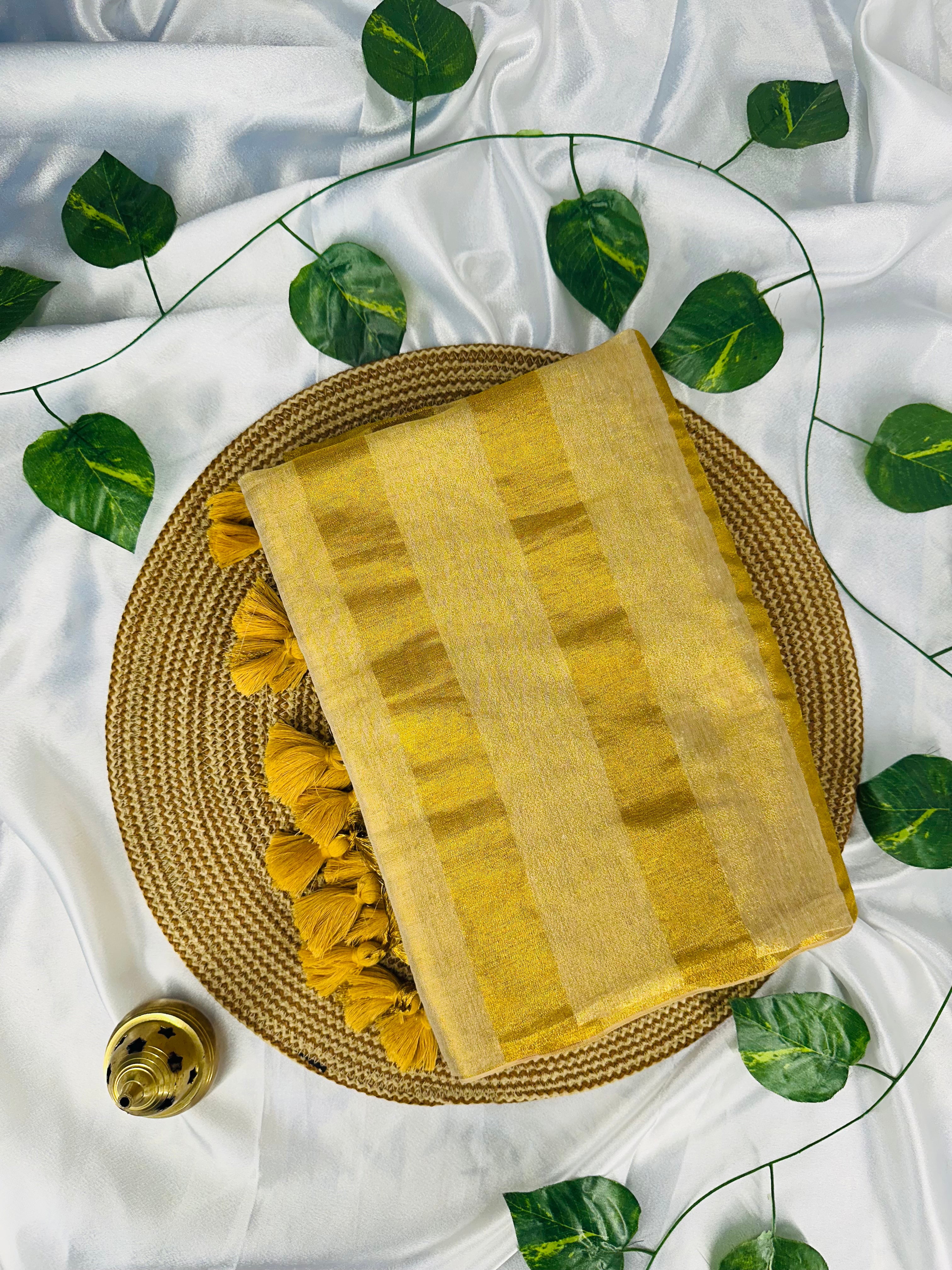 Kerala traditional tissue saree