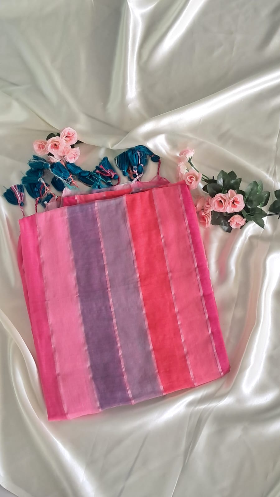 Mul cotton saree