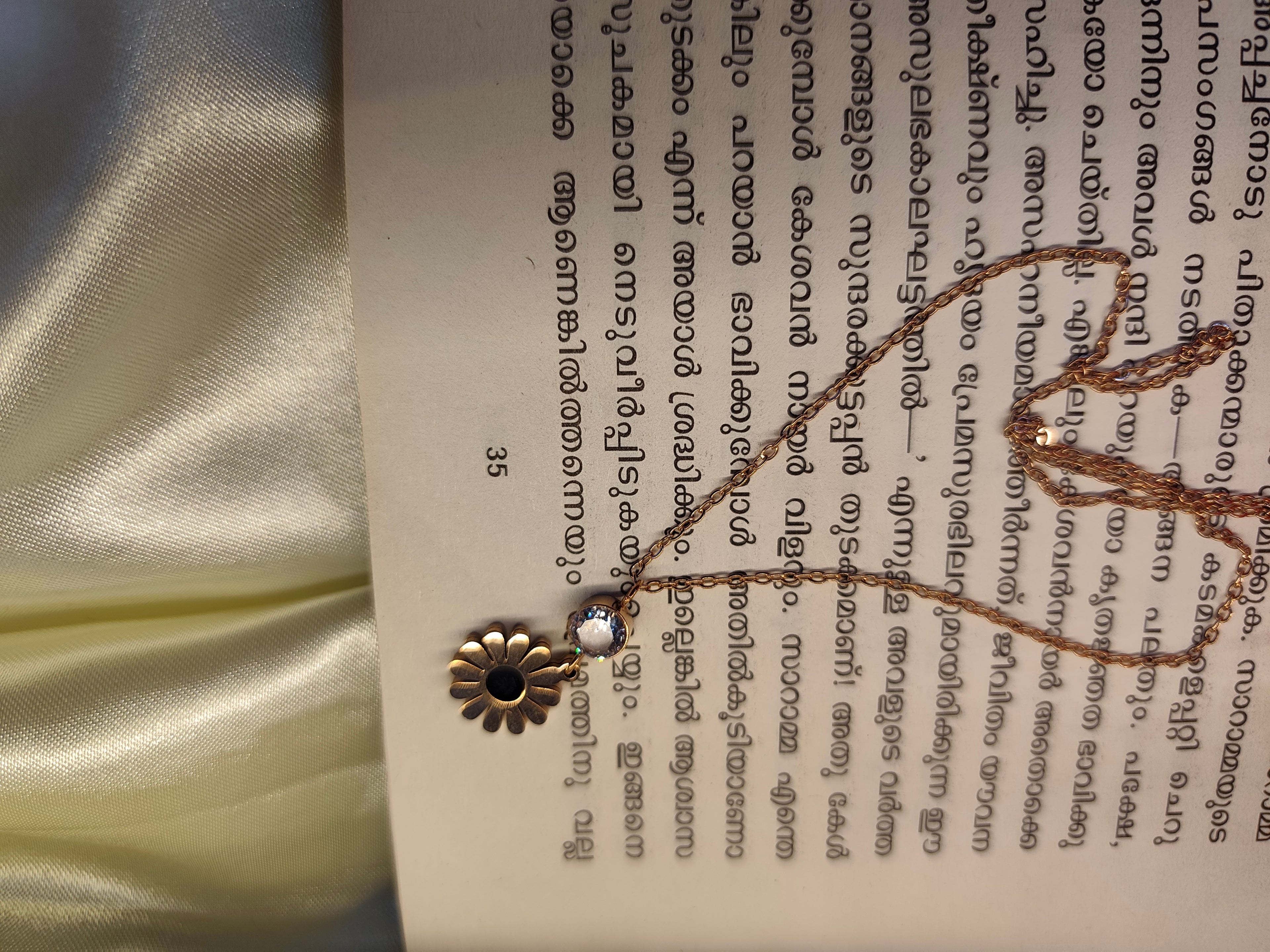 Rose gold chain