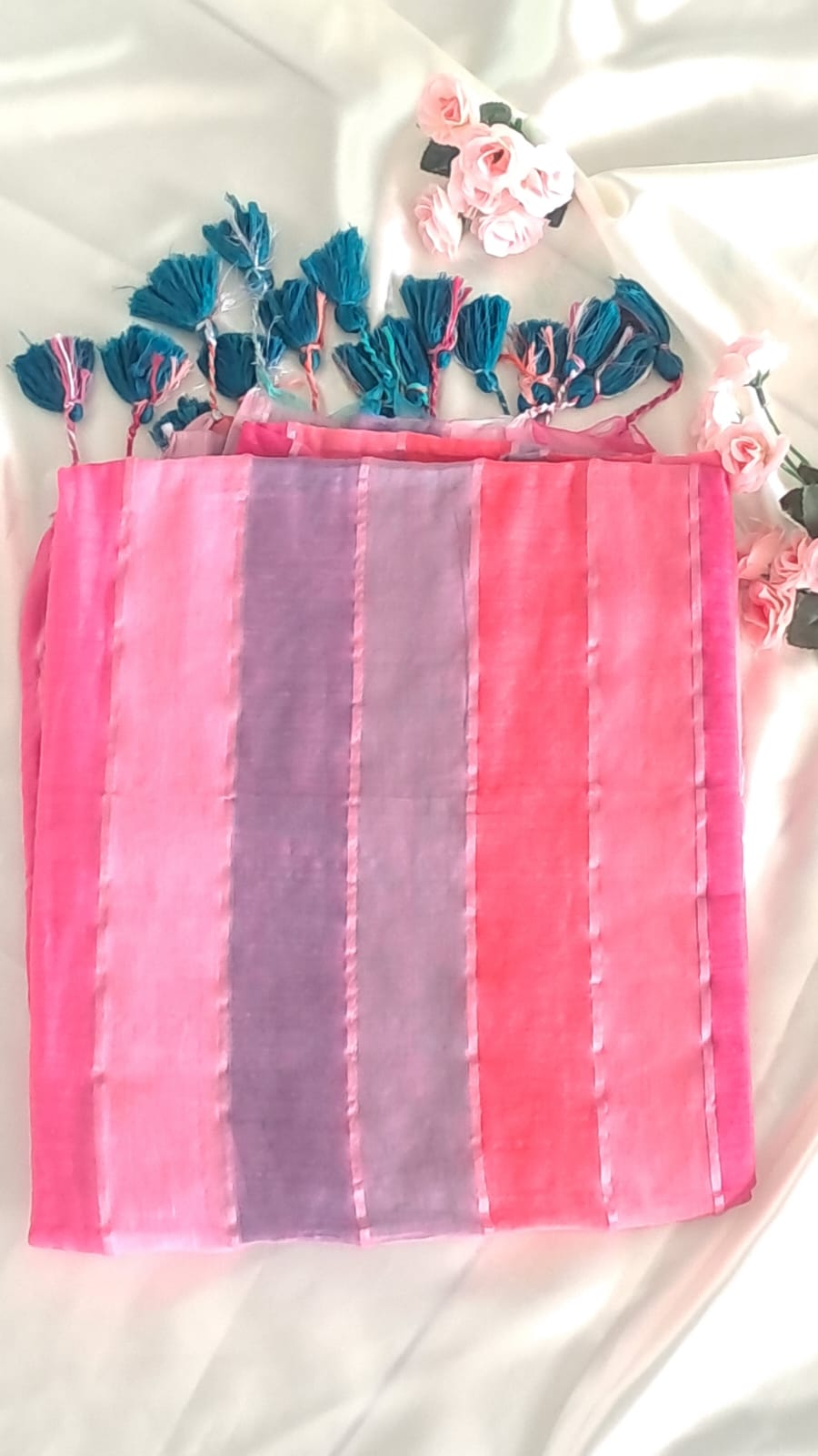 Mul cotton saree