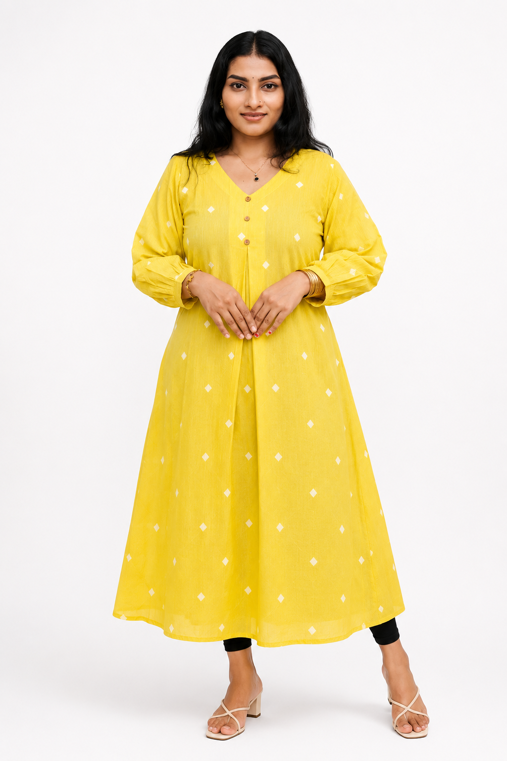 Yellow kurta