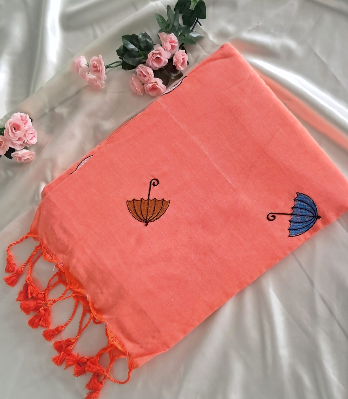Mul cotton saree