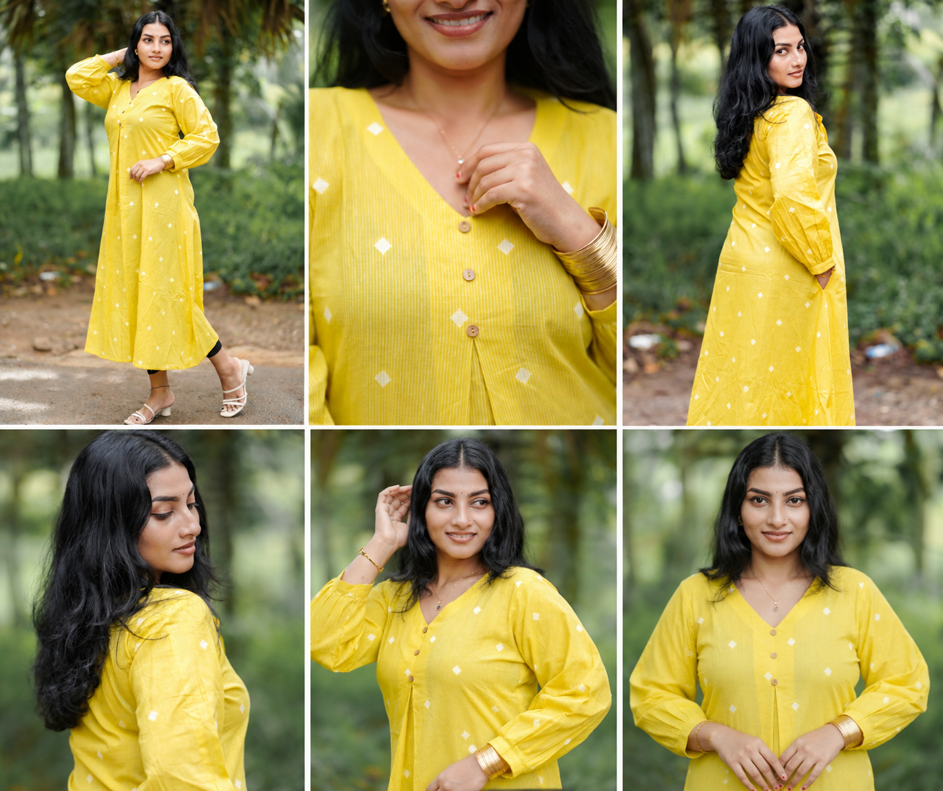 Yellow kurta