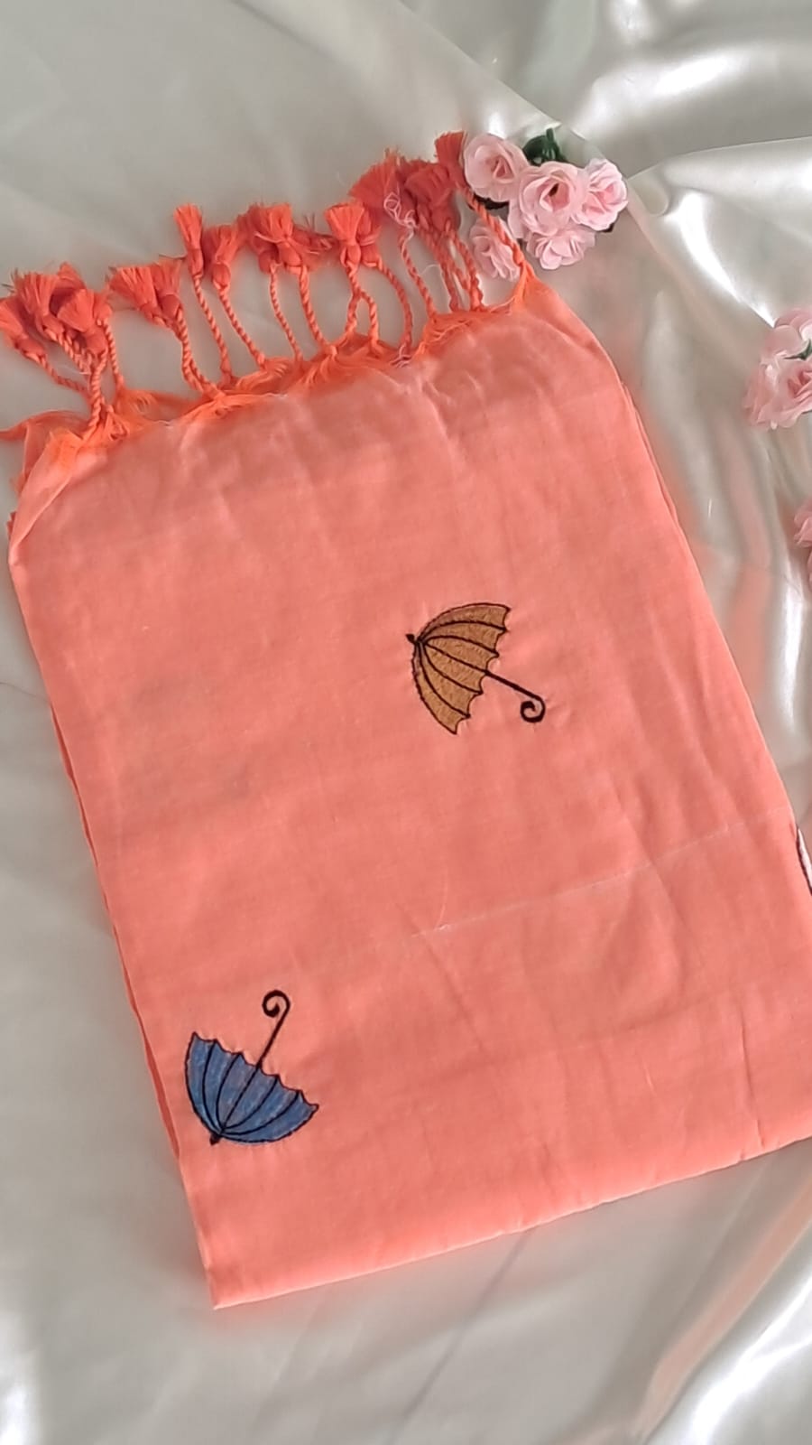Mul cotton saree